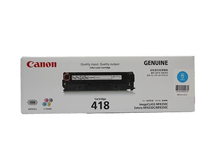 Toner Canon 418 Cyan