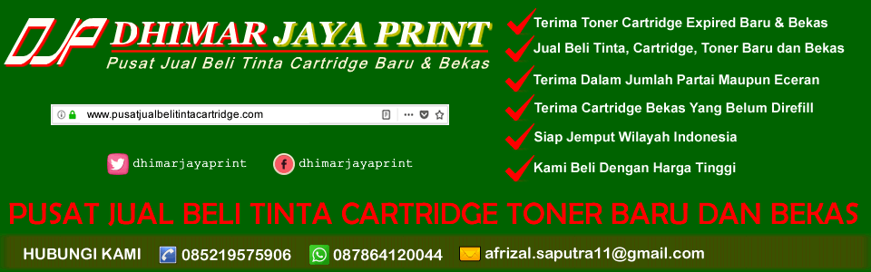 Pusat jual beli tinta baru dan bekas