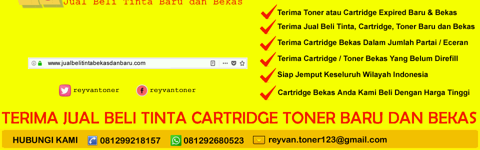 Jual beli tinta baru dan bekas palembang