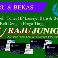 Jual beli cartridge, toner laserjet baru dan bekas